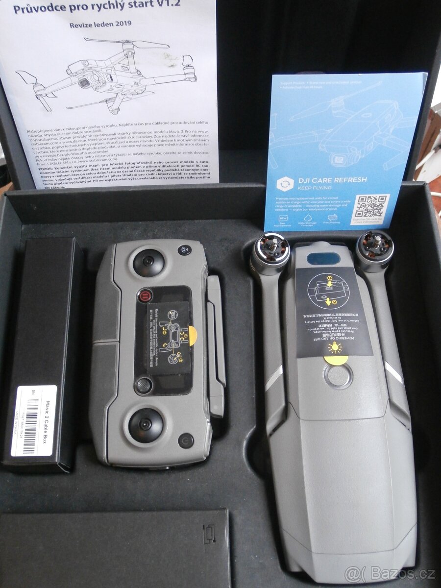 Dron DJI Mavic 2 + SERVIS DRONŮ DJI, REPASE BATERIÍ
