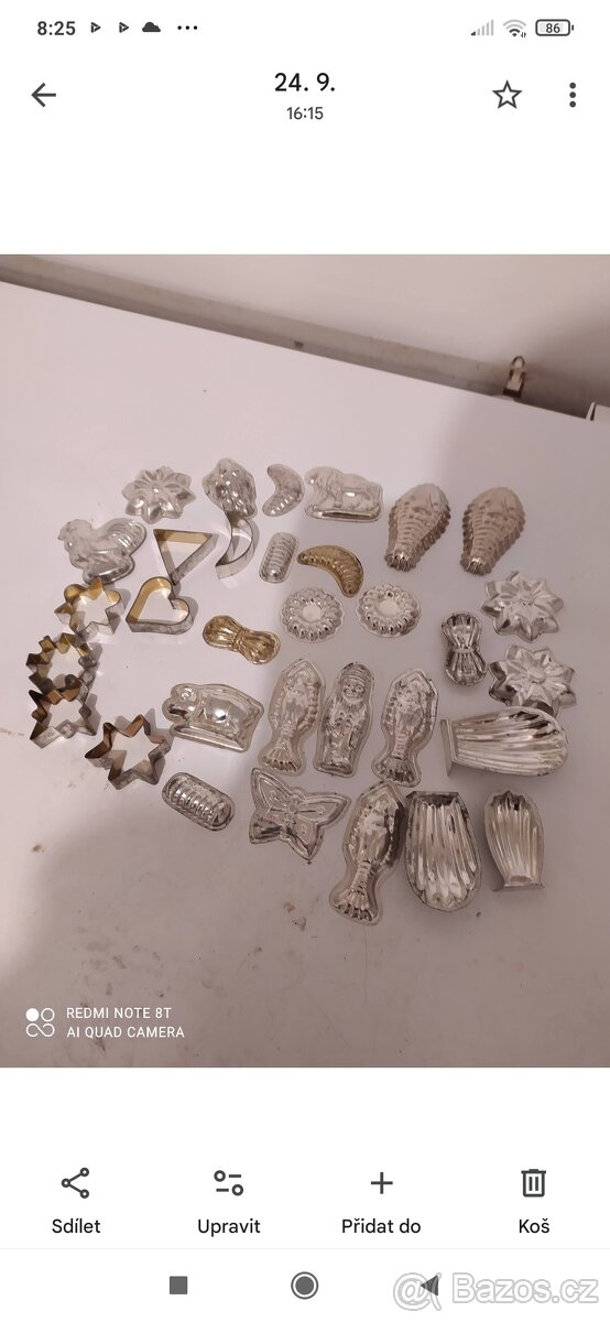 Formičky na cukroví