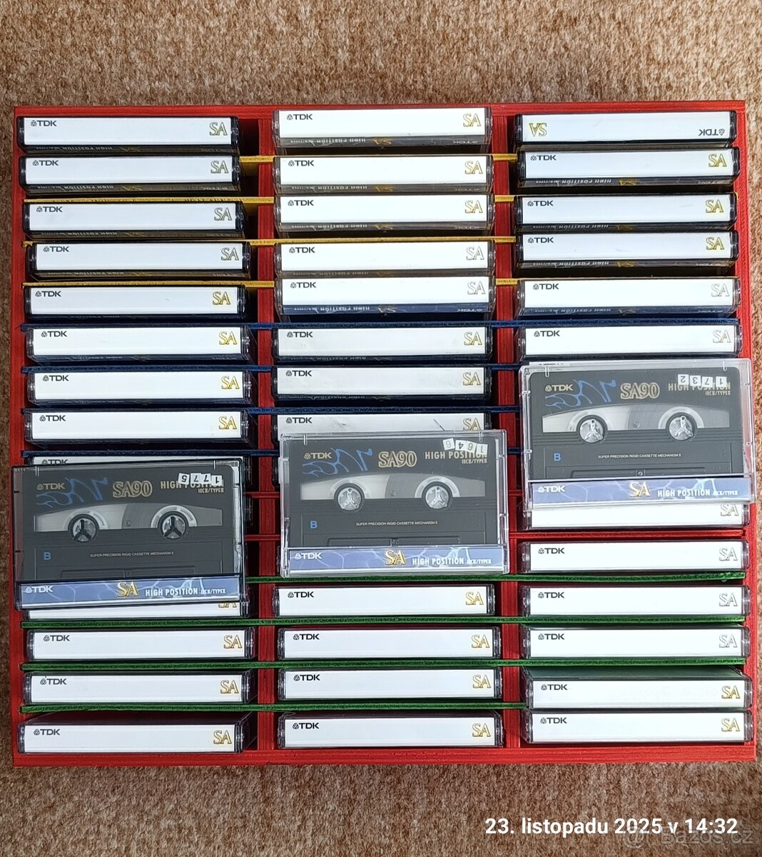 Nabízím cca 700 MC kazet Chromky, Metal MC Raritní , HF