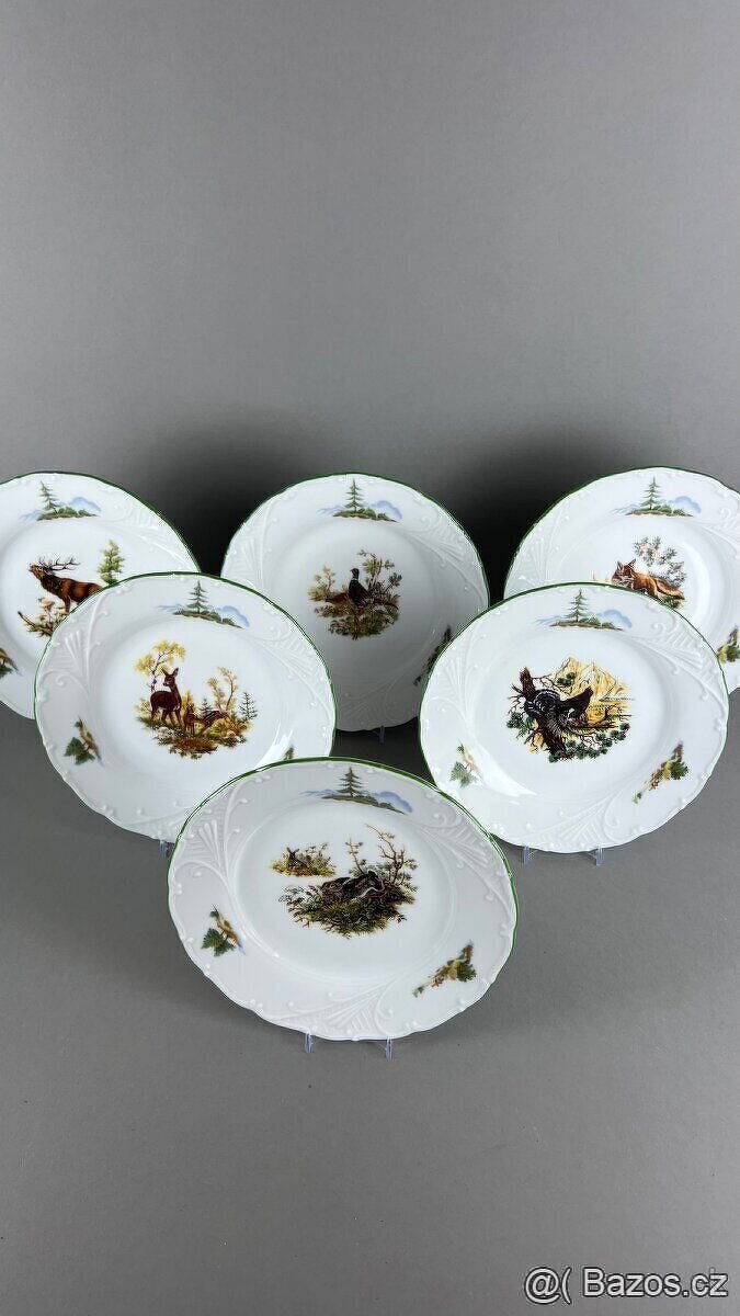 Talířová souprava,NOVÁ, sada talířů, Moritz Zdekauer