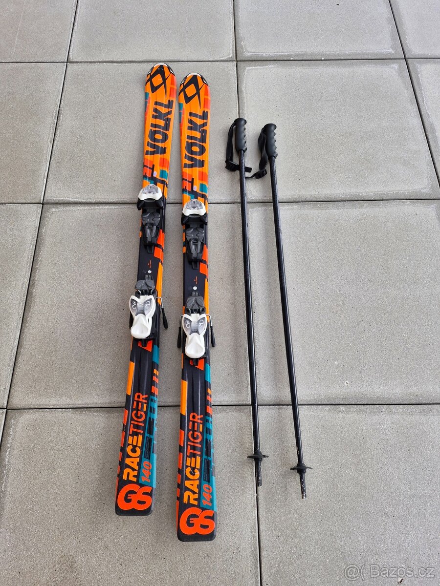 Sjezdové lyže Völkl 140cm
