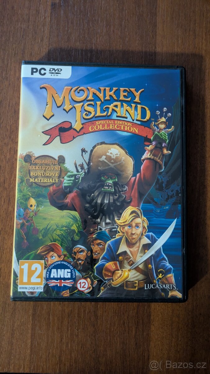 Monkey Island 1+2 Special Edition CZ - LucasArts
