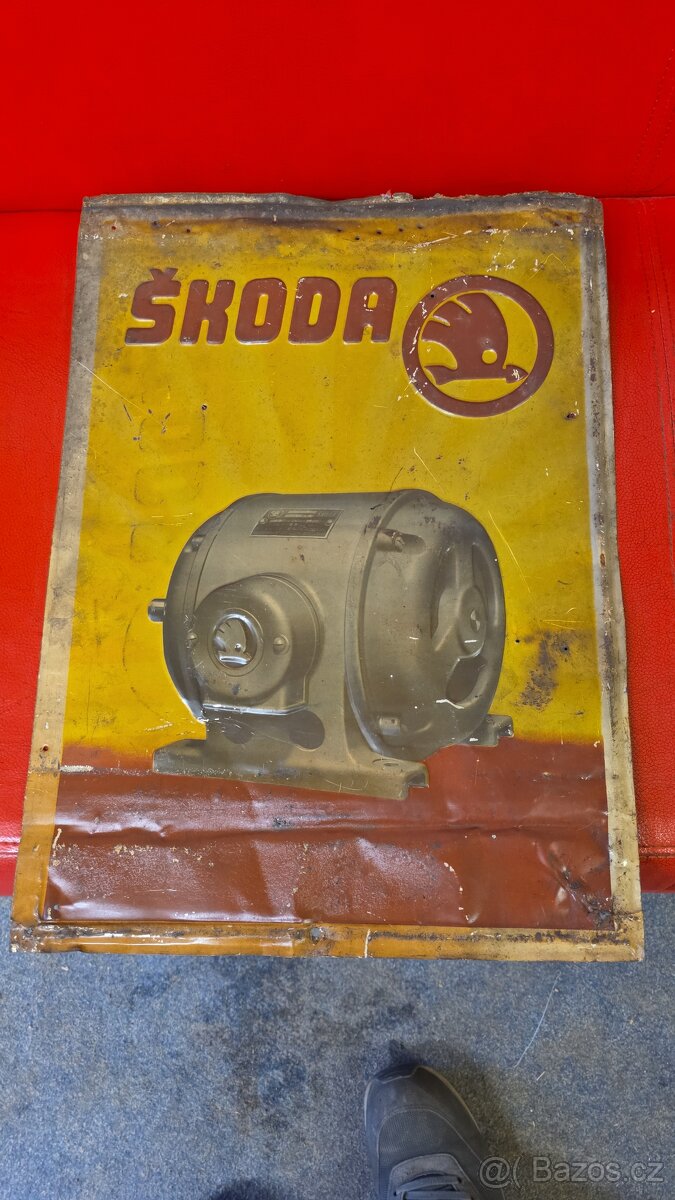 Cedule Škoda elektromotory