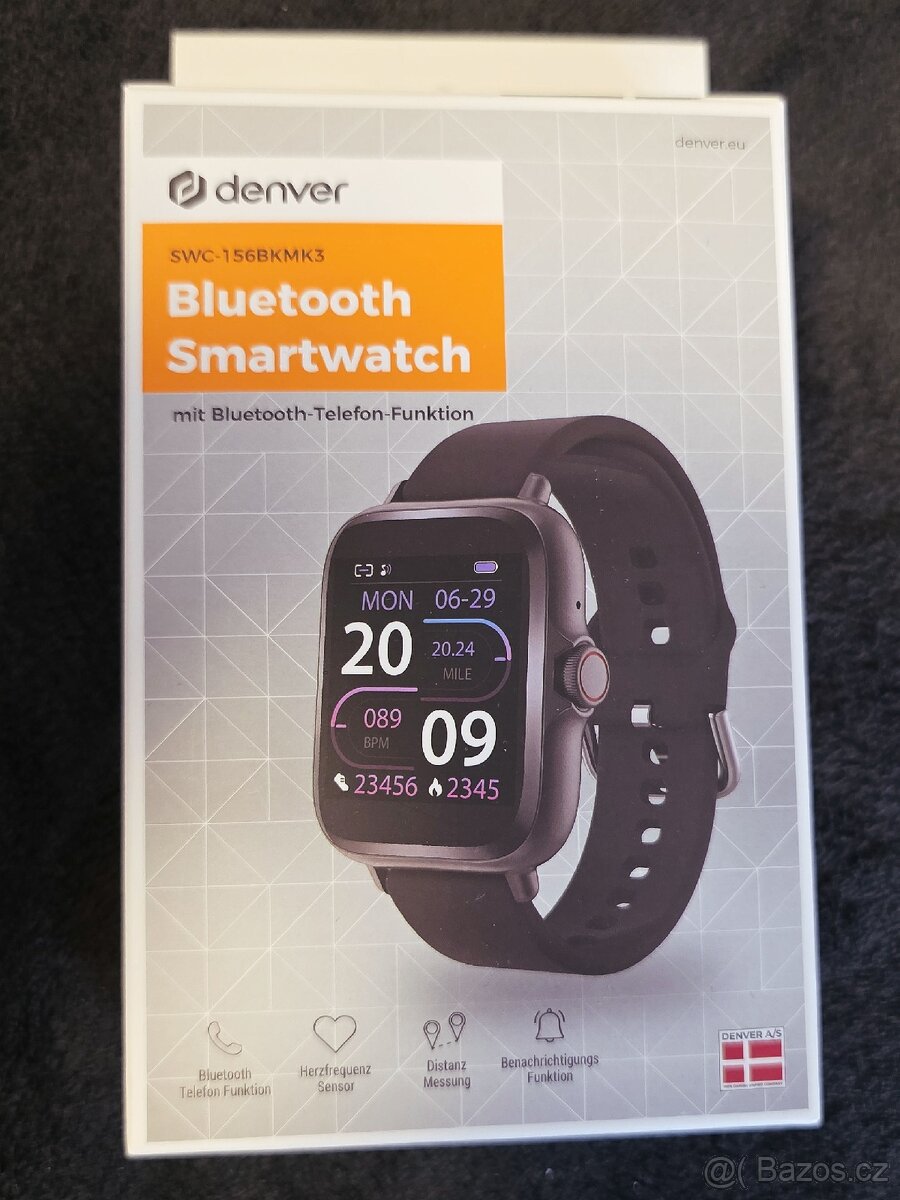 Chytré hodinky - smart watch Denver