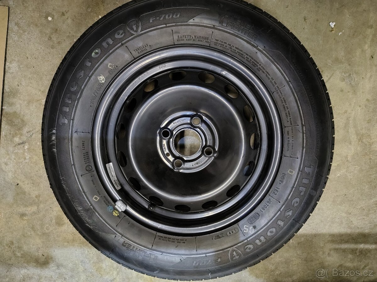 Pneu sada 185/70 R14 plech 4x100