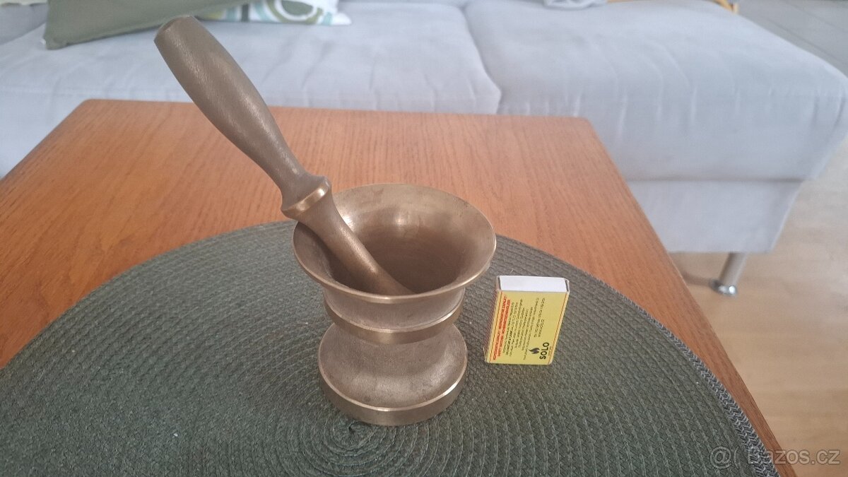 prodám mosazné hmoždíře