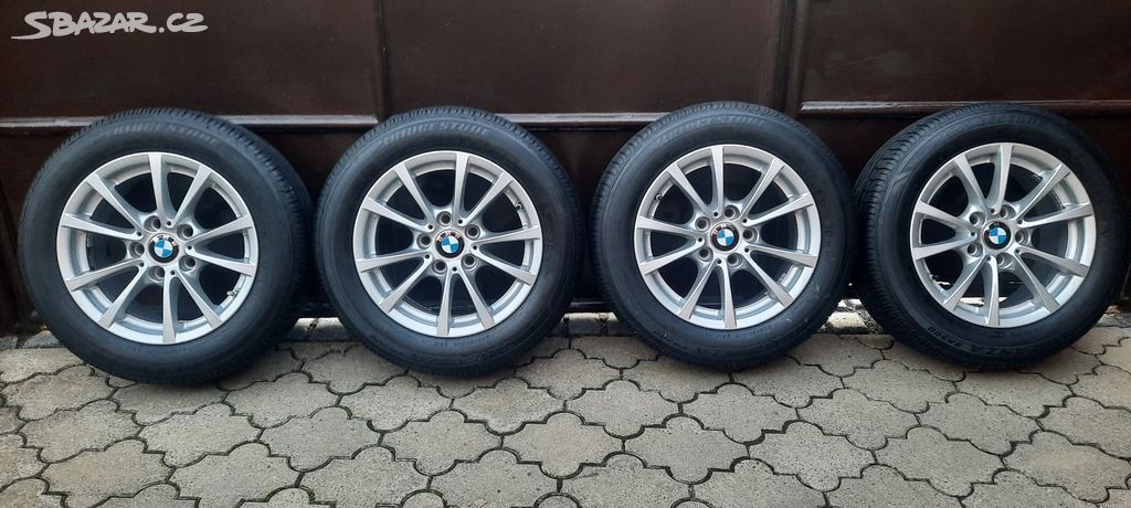 Originál alu BMW 3 5x120 205/60 R16 letní 7,5mm