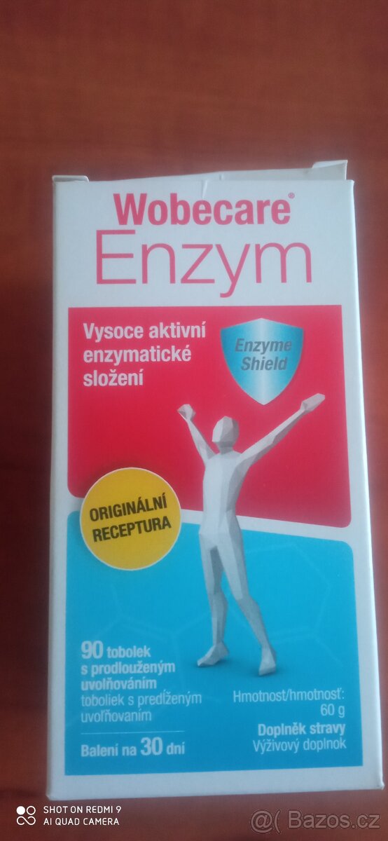 Prodám Wobecare Enzym 90 tablet