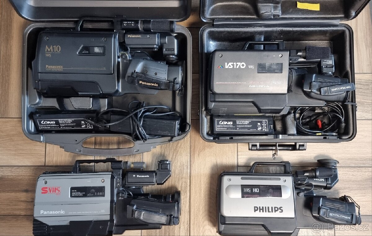 Videokamery, Panasonic, Grundig, Philips