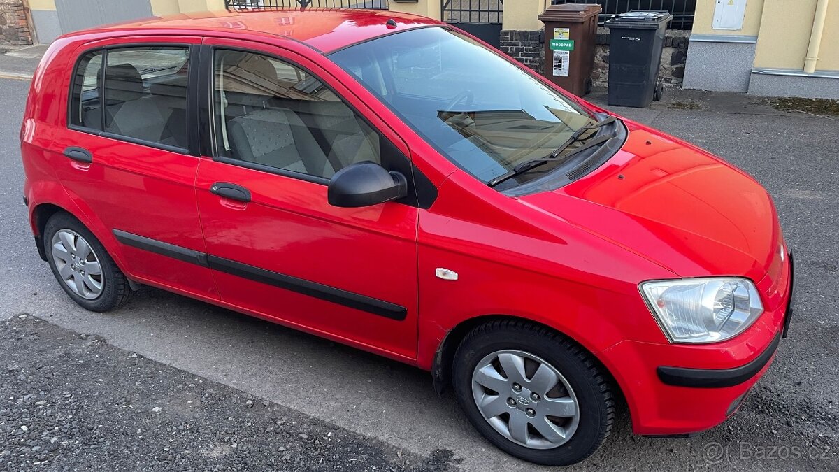 Hyundai GETZ - rok 2005, 1,3 cm3, Benzín, 62kW
