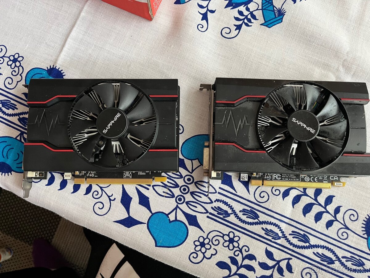 Prodám 2 starší funkční grafické karty
