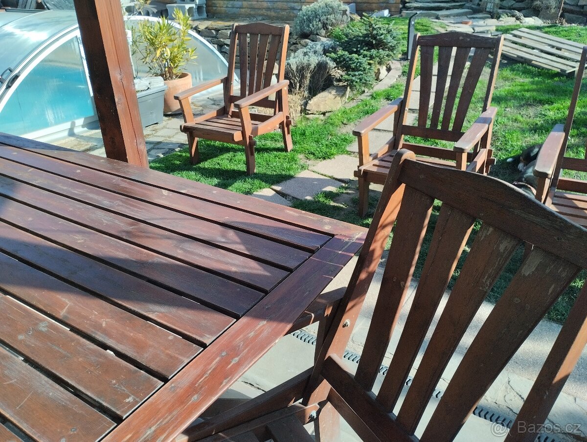 Masivní zahradní nábytek - EDENWOOD.