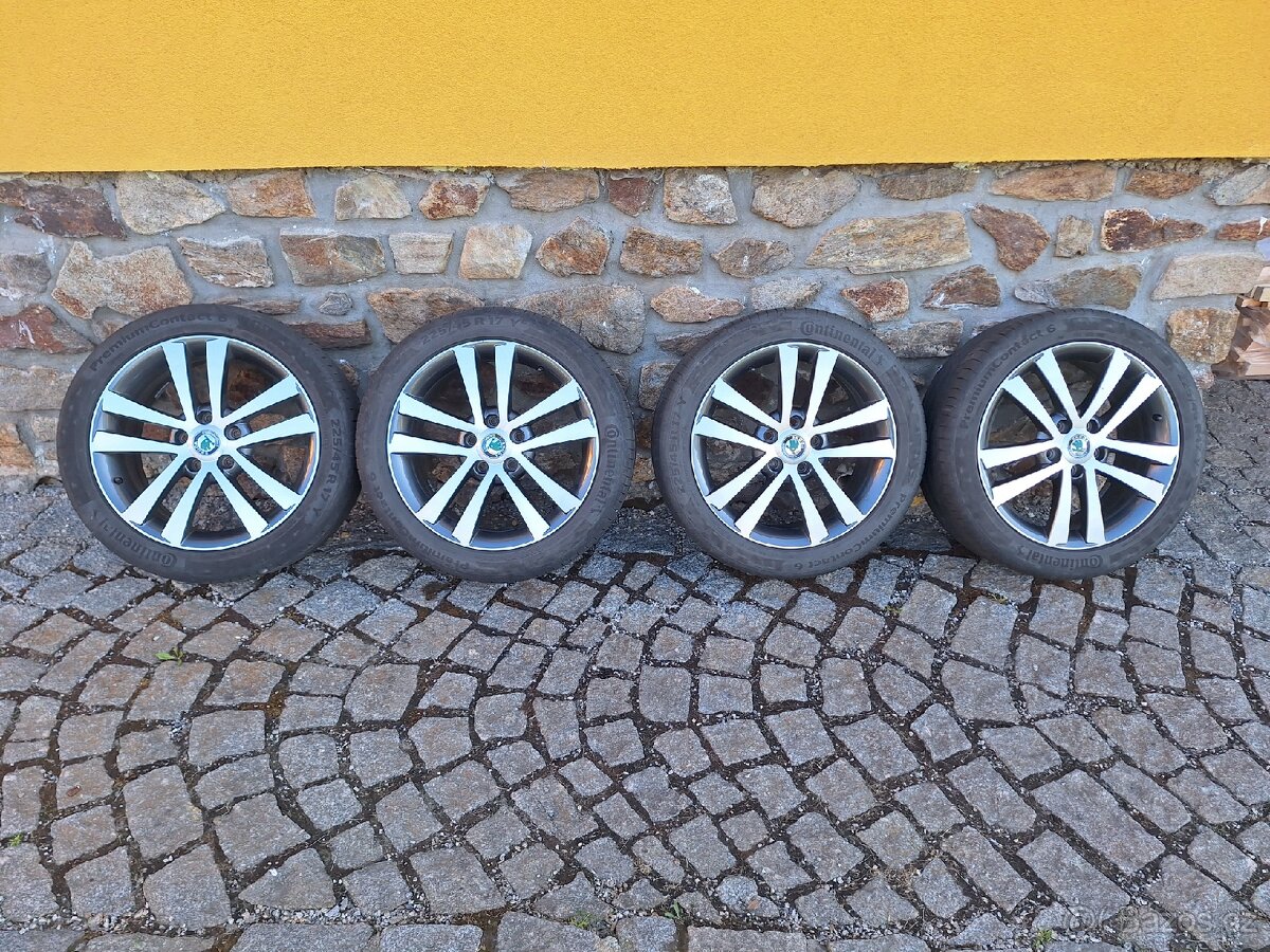 Originál alu Škoda 17"