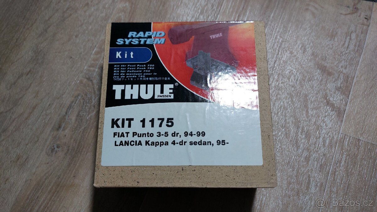 Kit Thule 1175 - FIAT Punto, 3, 5-dr Hatchback, 94-98