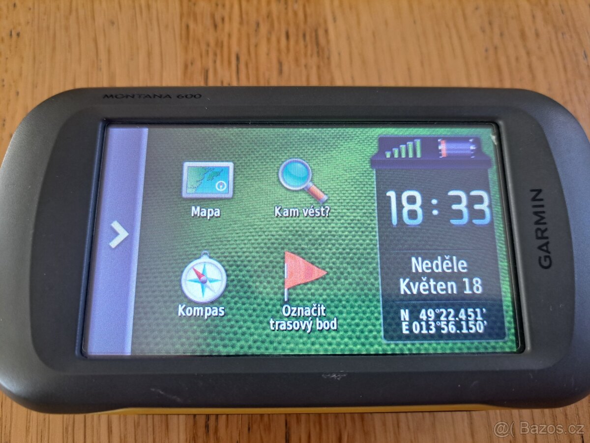 Navigace GARMIN Montana 600