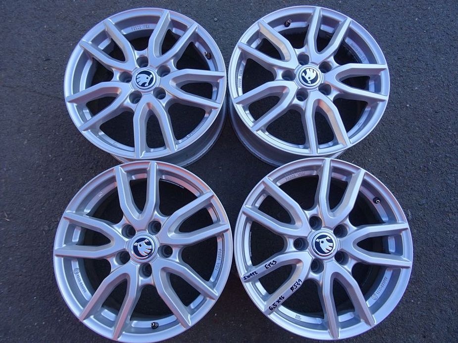 Alu disky na VW, Škoda 16", 5x112, ET 43, šíře 6,5J