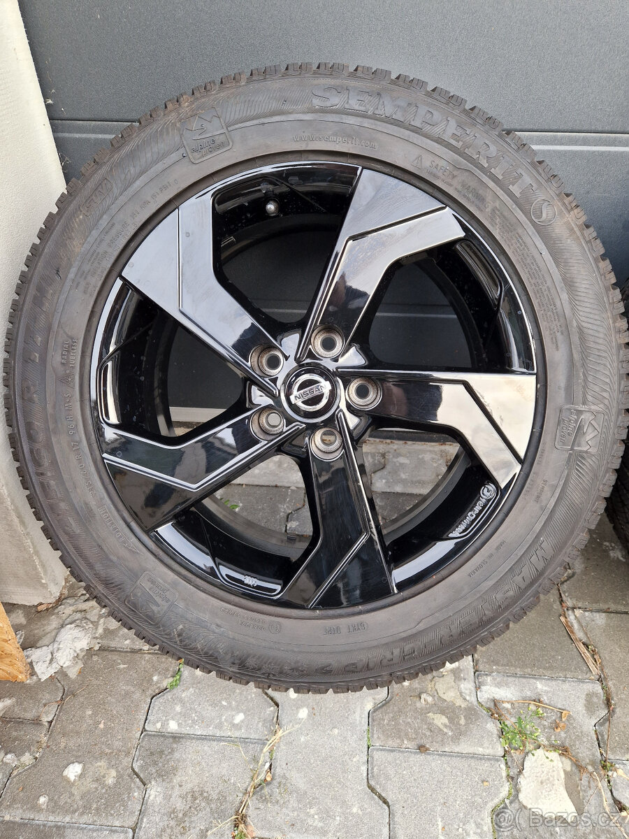 5x114,3 r17 kola nissan xtrail disky alu 17 dacia duster 215