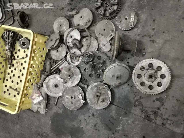 Brzdové bubny, štíty na staré motockykly Jawa, ČZ