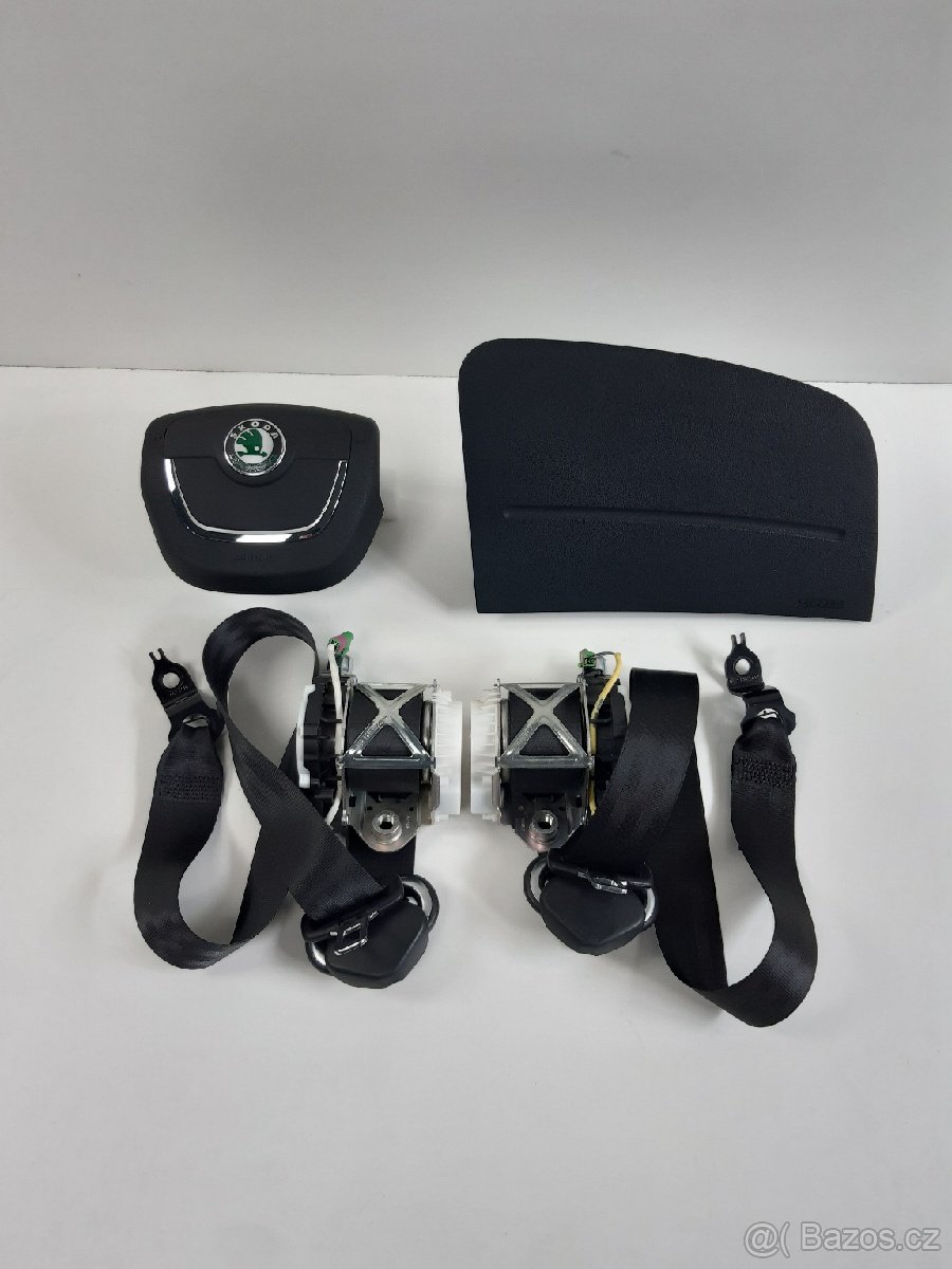 Fabia II, Roomster, sada airbag.