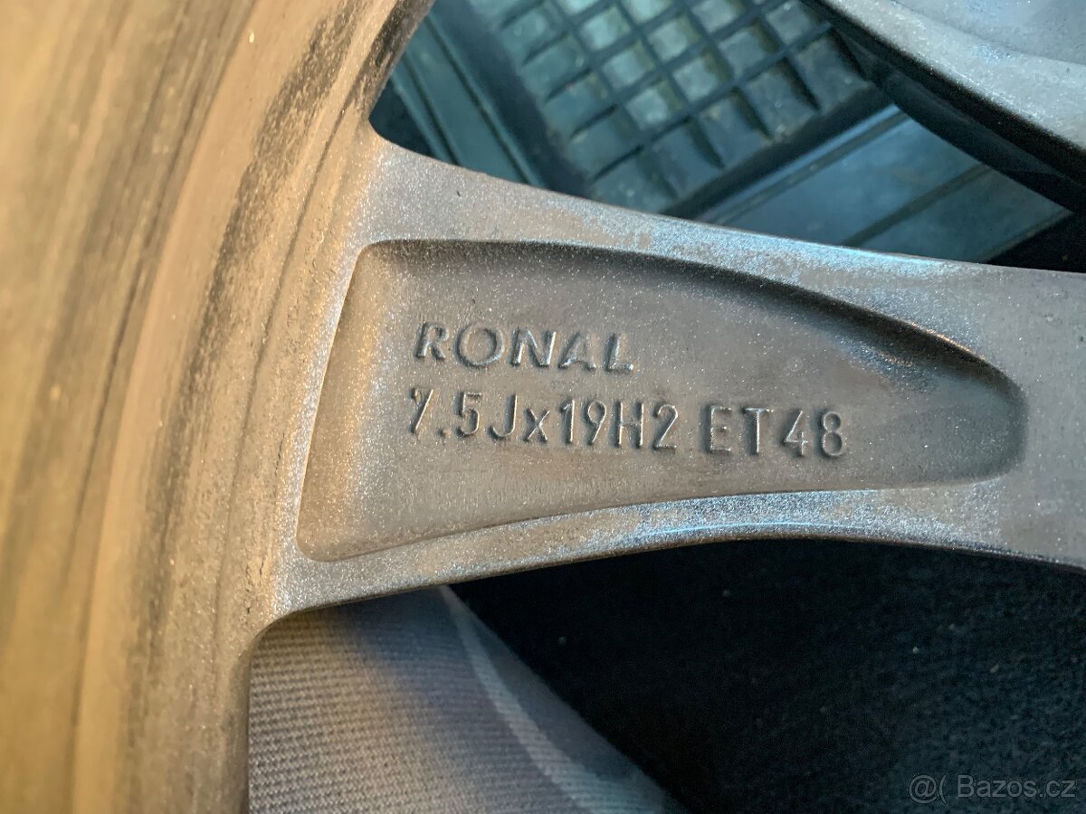 originální alu disk Škoda 5x112 R19 Crater