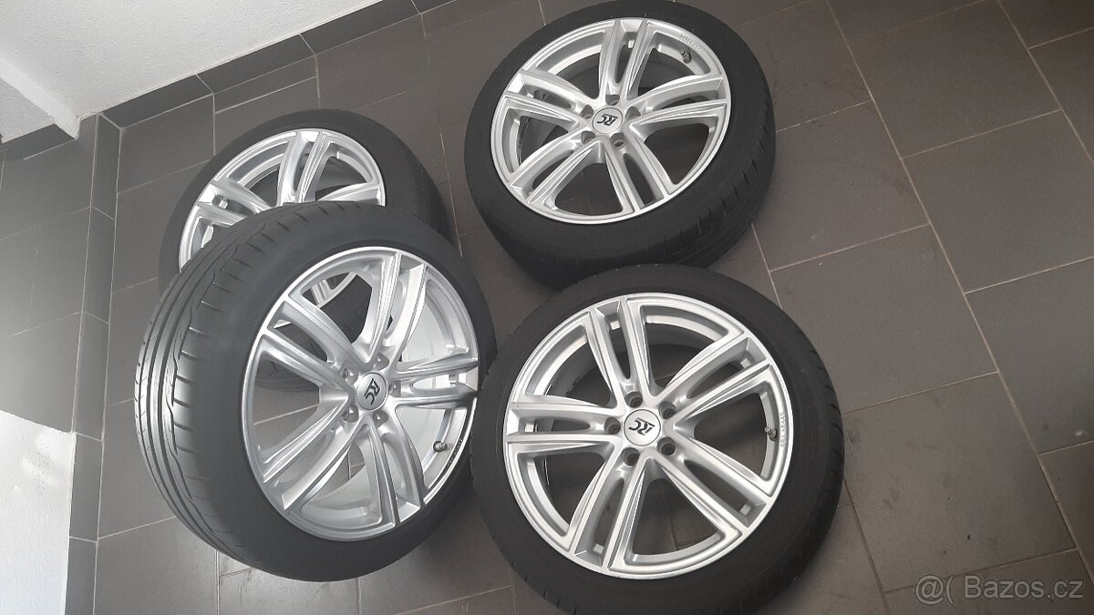 Alu kola 5x100x57 R17 205/45R17 škoda-Seat-VW
