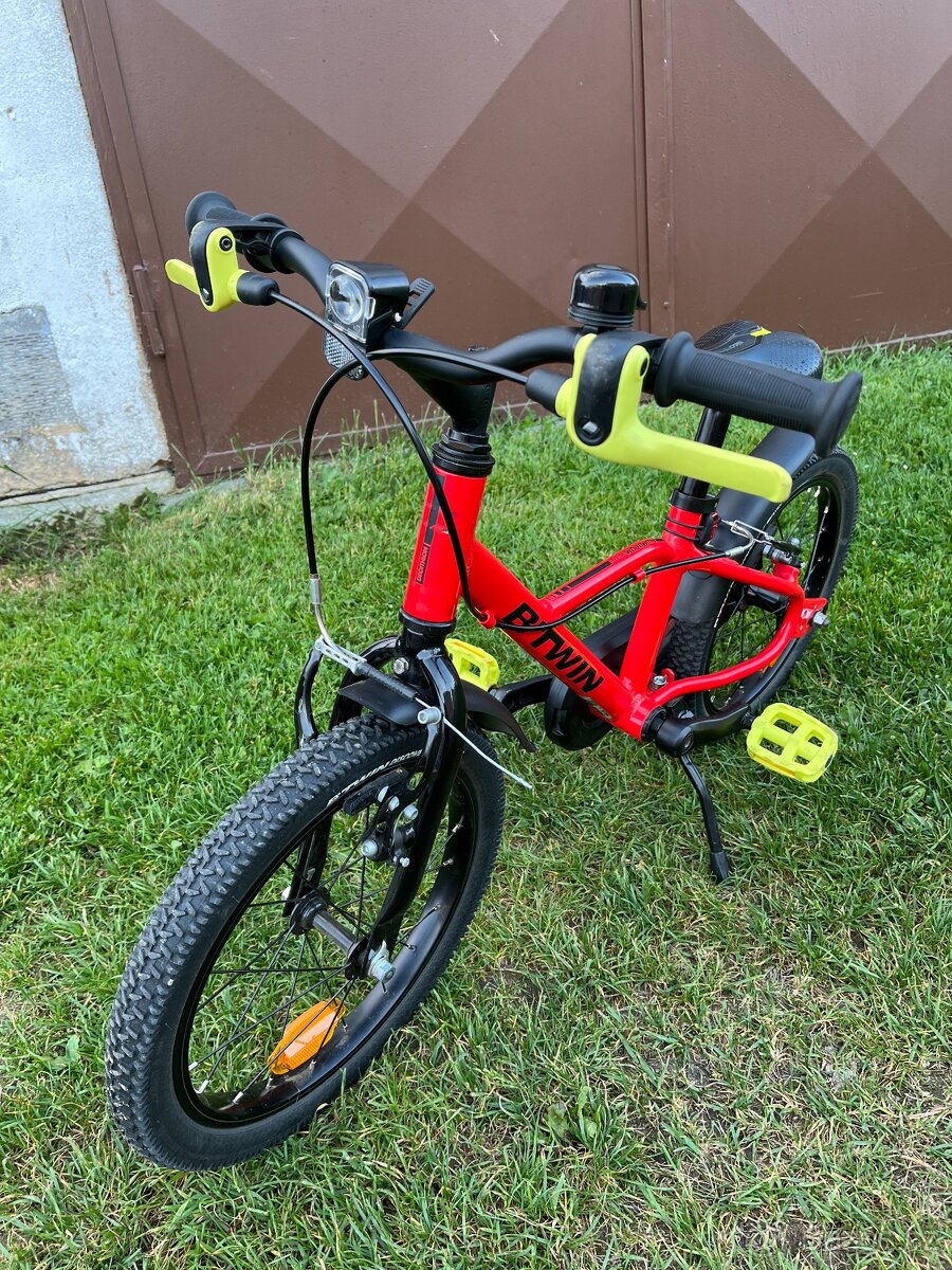 Dětské hliníkové kolo BTWIN 16" 4-6 let