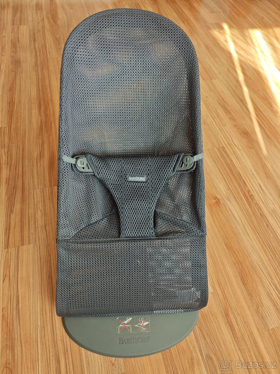 BABYBJÖRN Lehátko Bouncer Bliss Anthracite Mesh