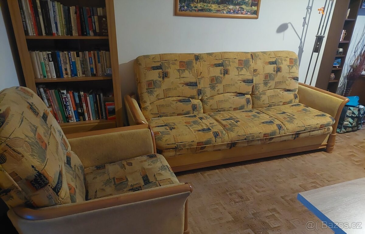 Prodej sedačky a křesla