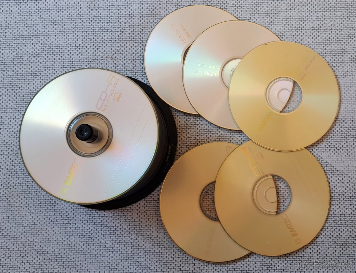 Prázdné CD-R (50 ks)