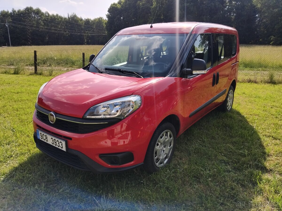 Fiat DOBLO 1.4i 70kw, 2016 KLIMATIZACE,TAŽNÉ