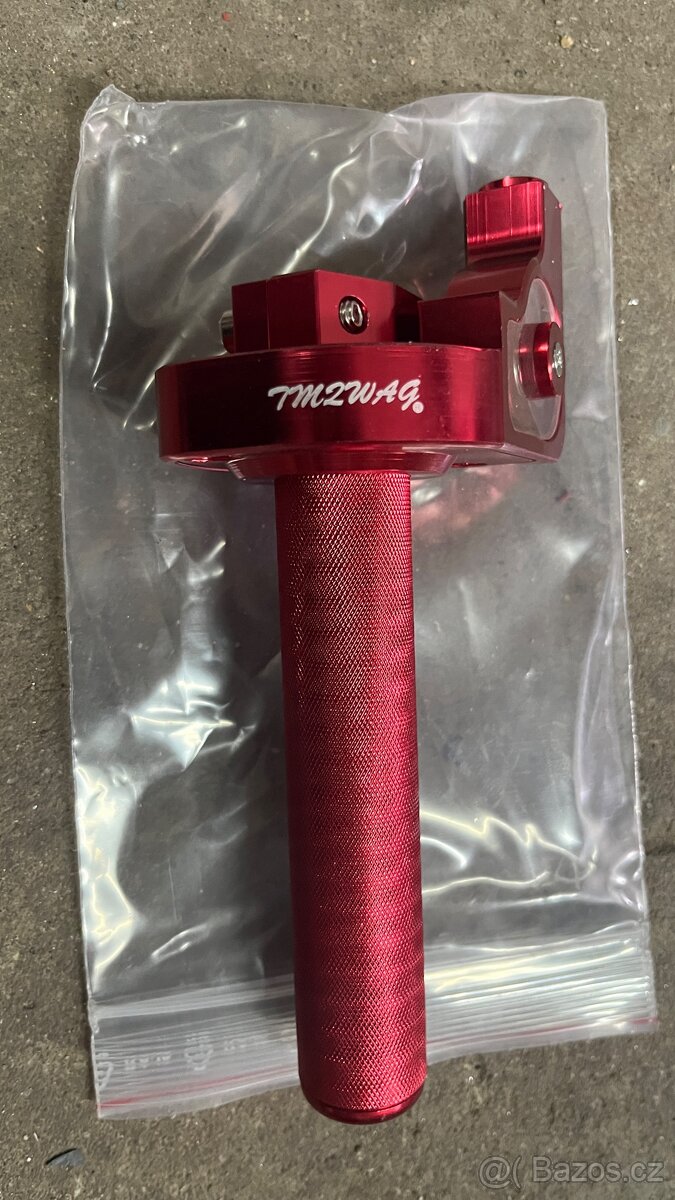 Pitbike plynová rukojeť CNC