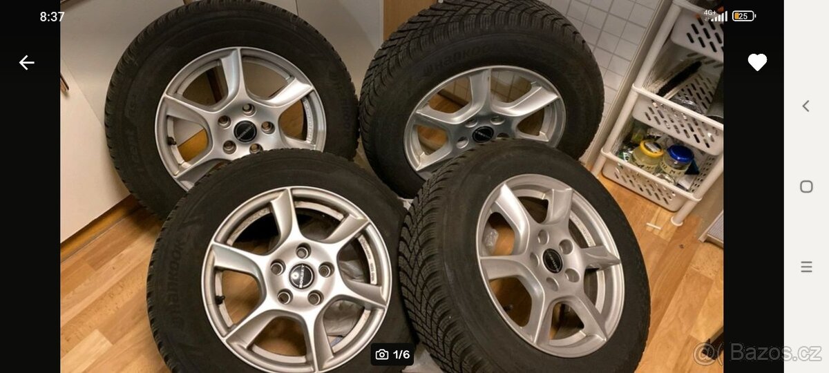 Zimní kola Škoda Octavia 3 R15