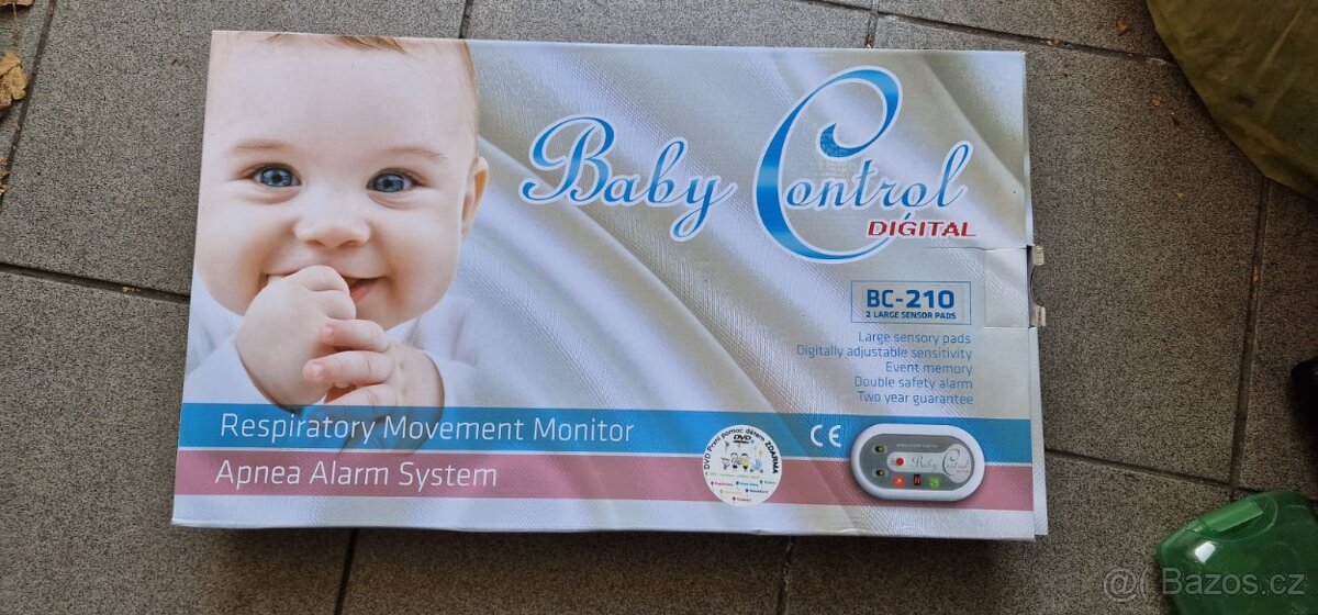 Monitor Baby control digital 210 + 2 senzorové podložky