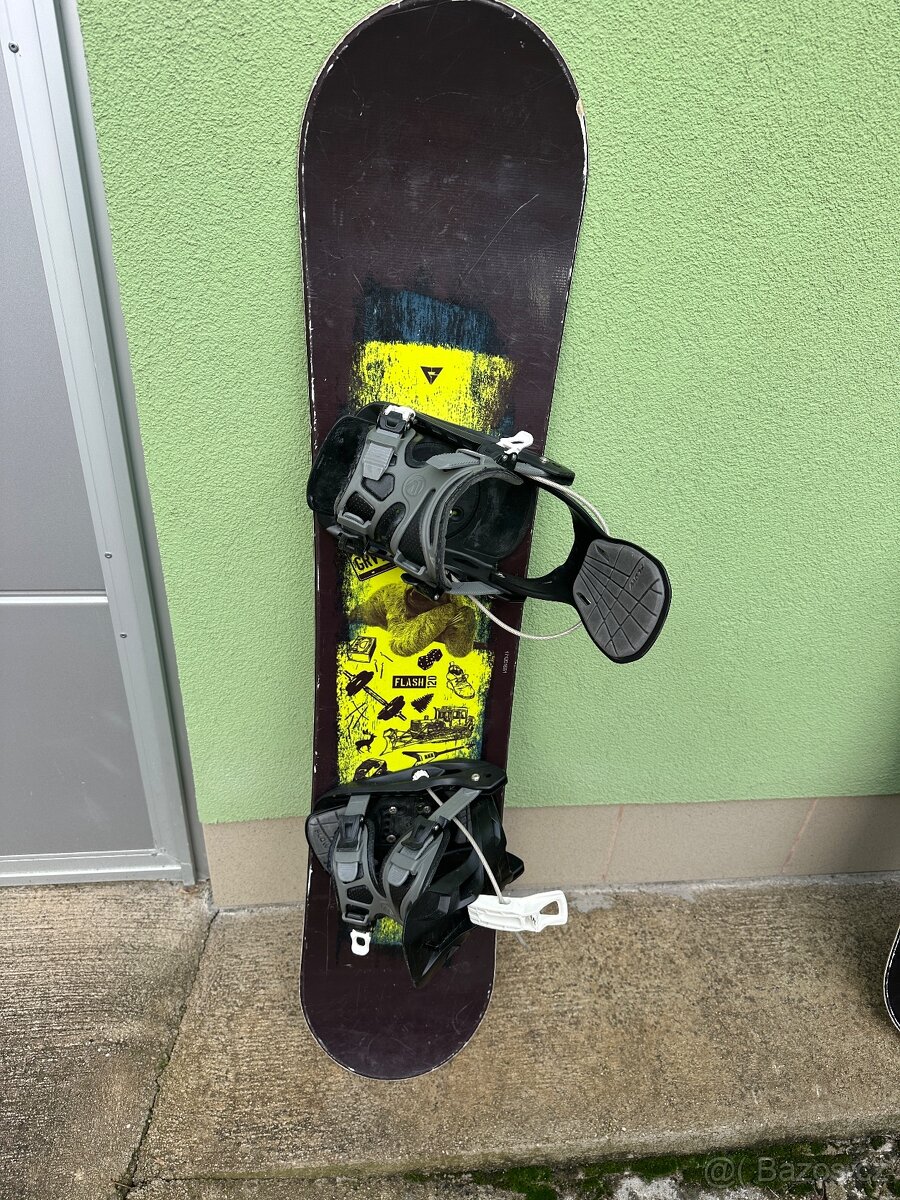 Dětsky Snowboard Gravity 120 cm + vazani flow