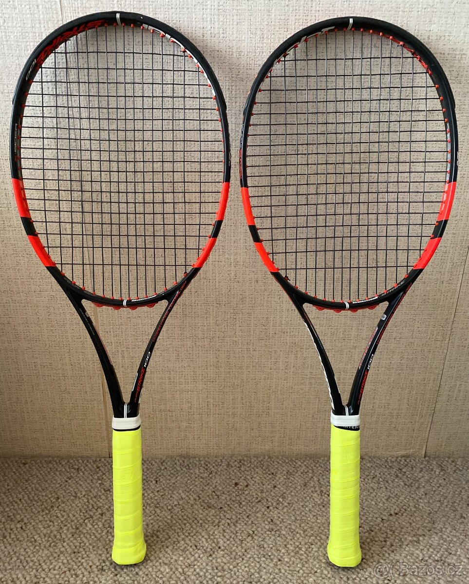 2 ks Tenisová raketa Babolat Pure Strike (1400 Kč/ks)