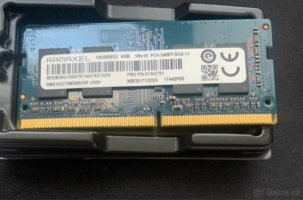 PAMĚTI RAM - DDR4 - DDR3 - DIMM - SODIMM