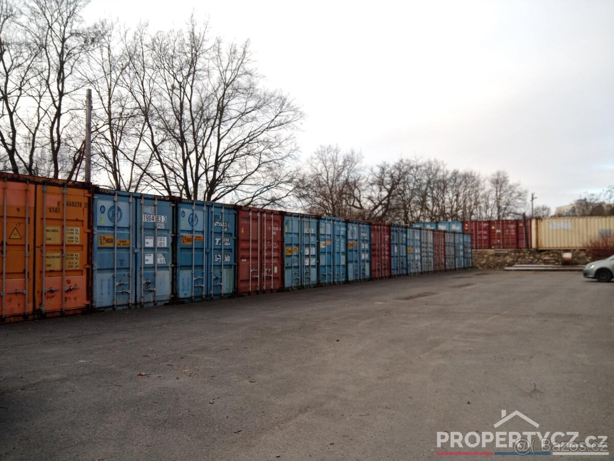 Mezi sklady pronájem velkého kontejneru 28m2