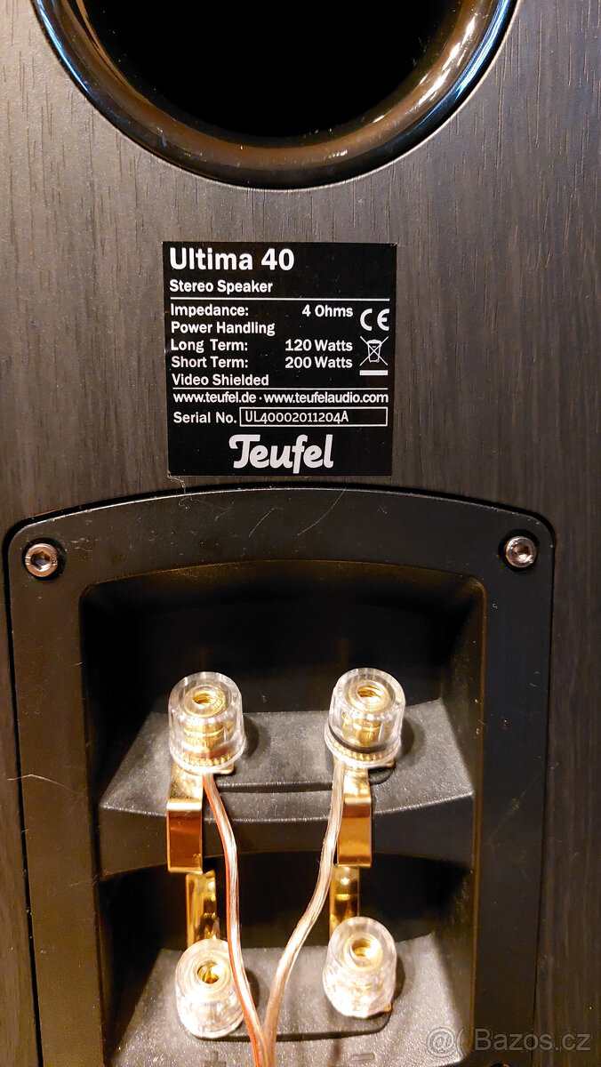 3-pásmové podlahové reprobedny Teufel Ultima 40