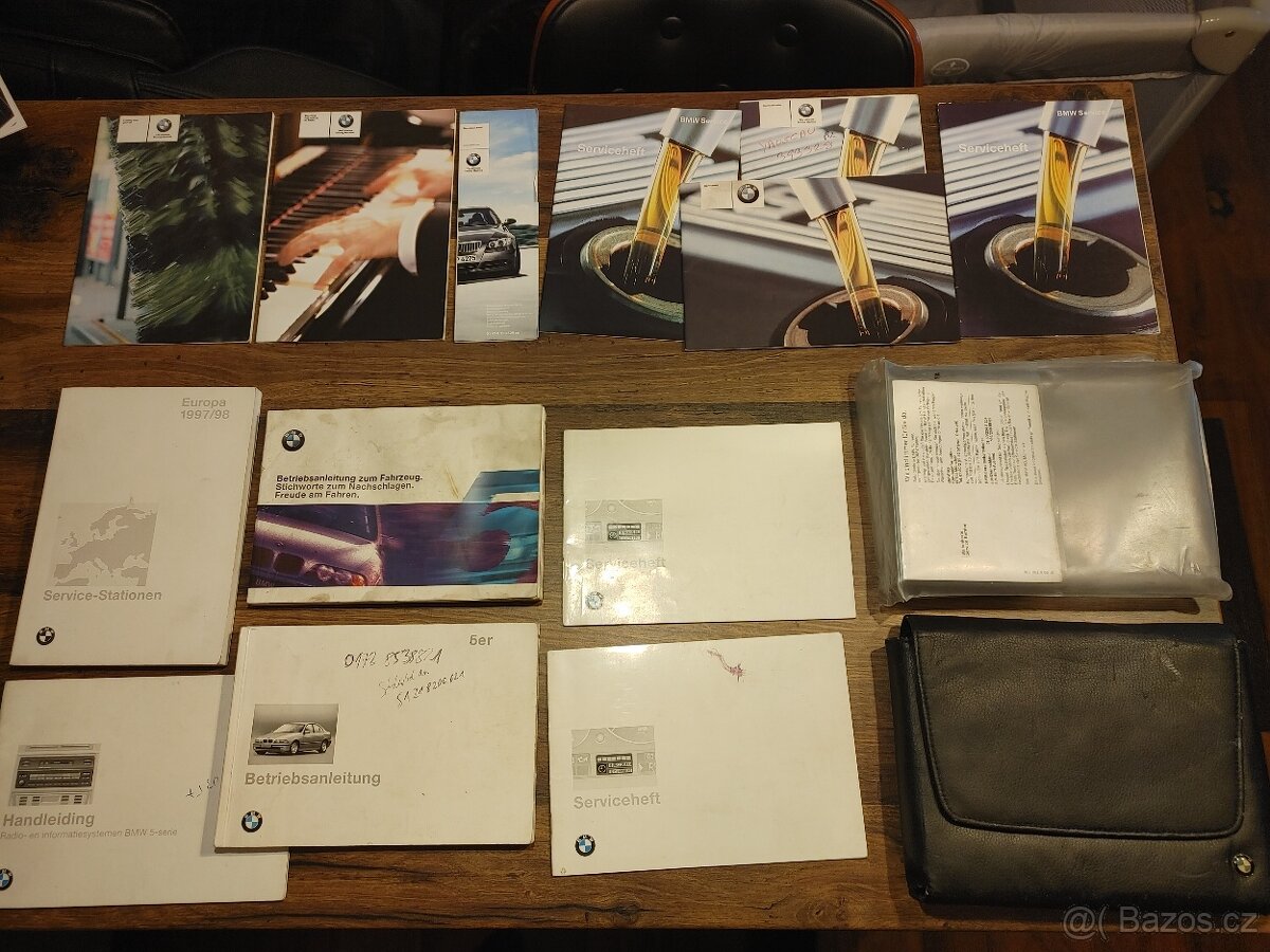 BMW servisní knizka + manualy - e36, e39, e53, e46, e90 e91