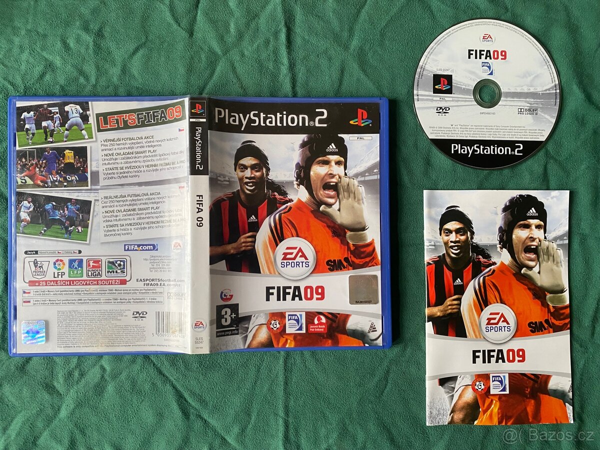 PS2 FIFA 09 CZ verze