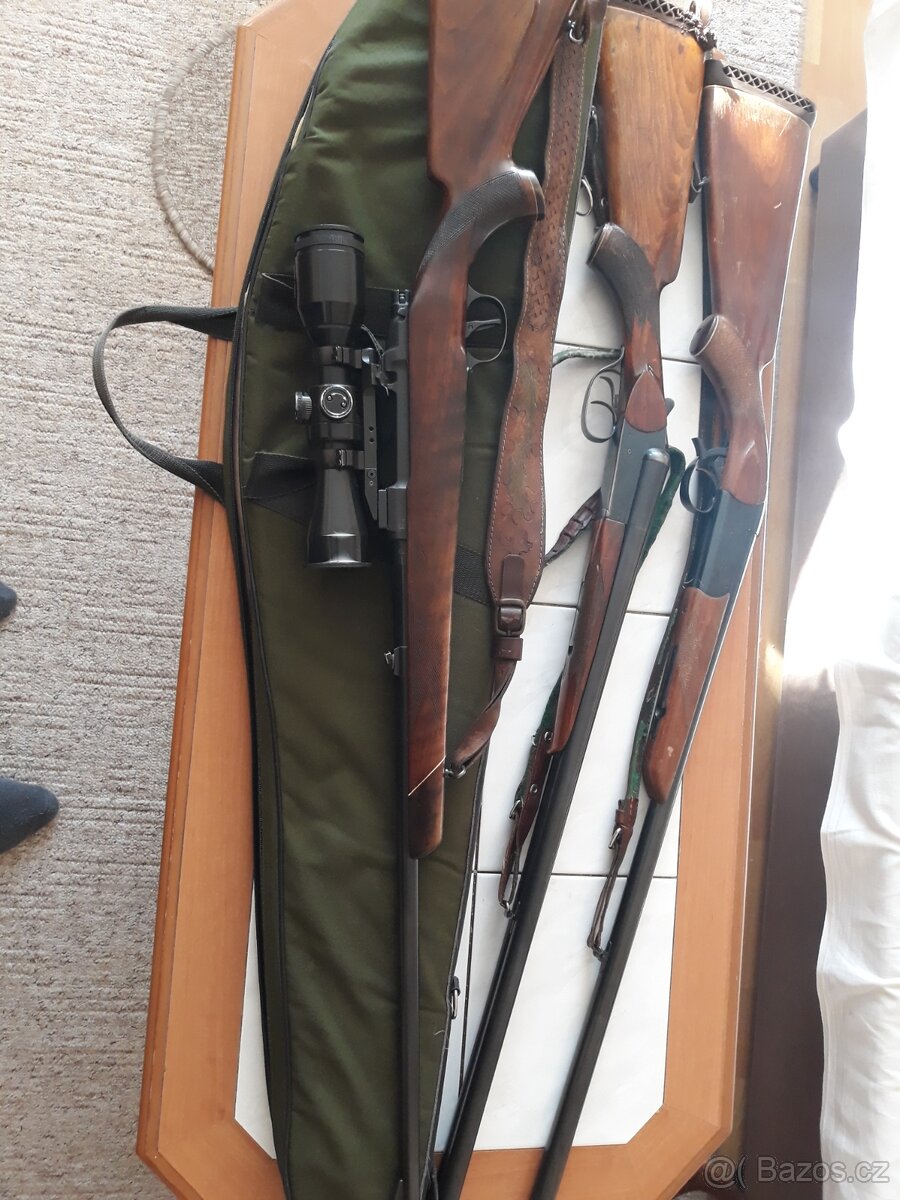 2x brokovnice a 1x kulovnice