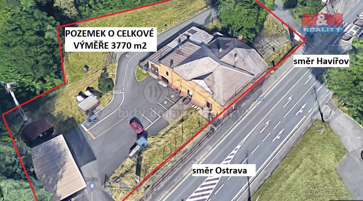 Prodej obchod a služby, 440 m², Ostrava, ul. Těšínská
