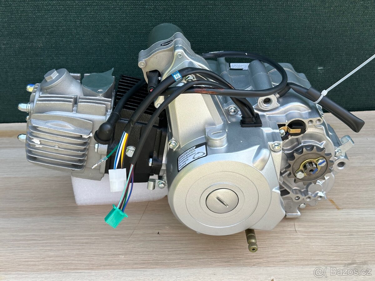 KOMPLETNÍ NOVÝ MOTOR ATV 125ccm (1+1)