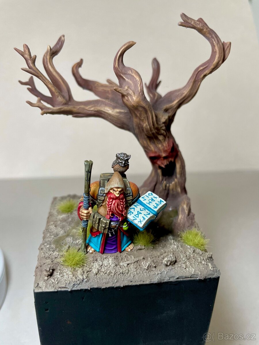 Diorama trpasličí čaroděj