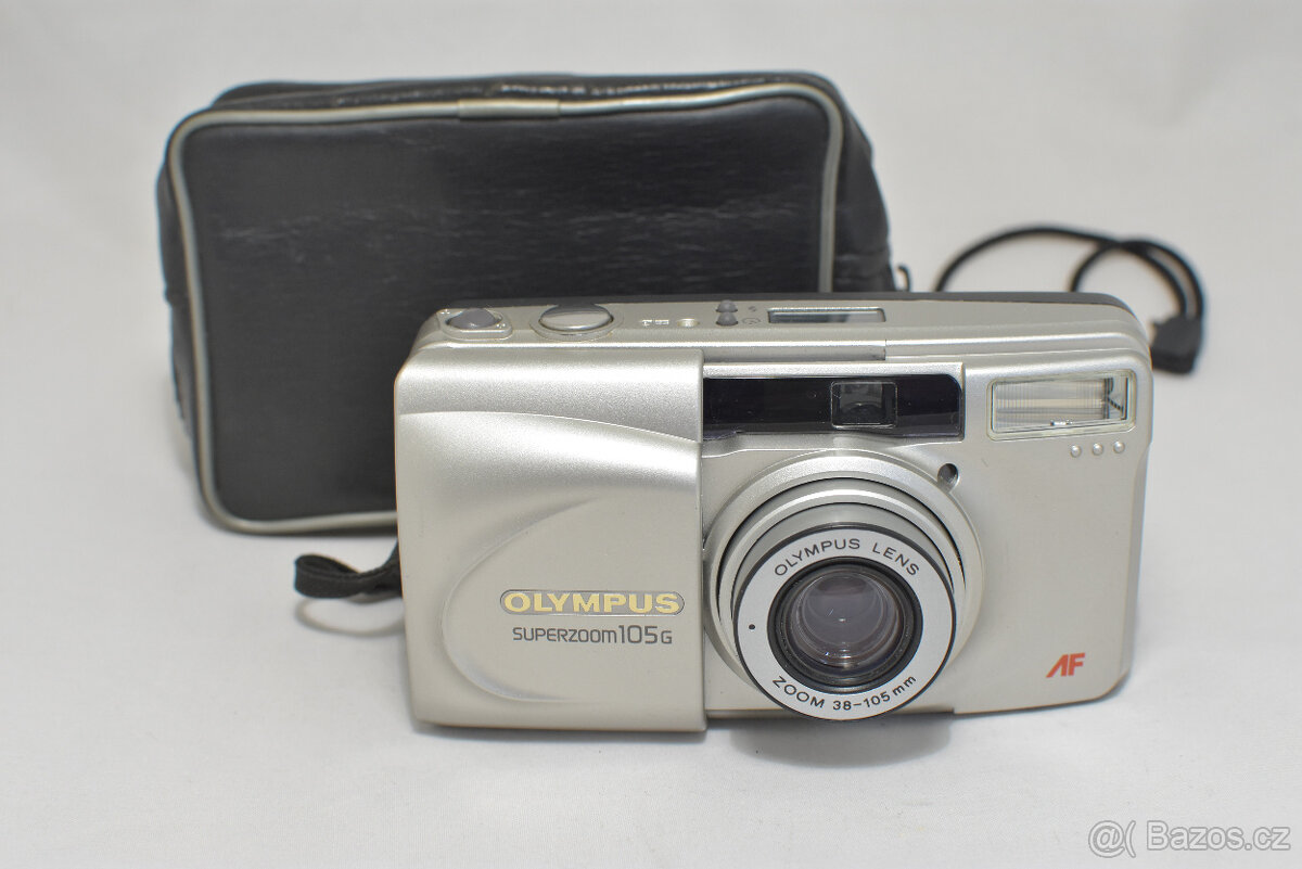 OLYMPUS SUPERZOOM 105 G + BRAŠNA / TOP STAV.