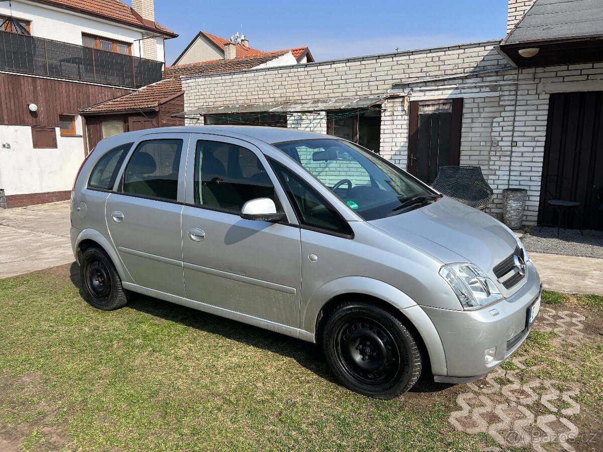 Opel meriva 1.6 benzin, 74 kw, rv 2005