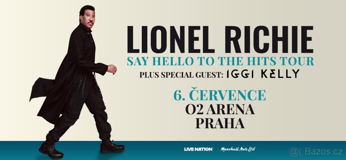 Klubové patro O2 Arény (VIP) - Lionel Richie