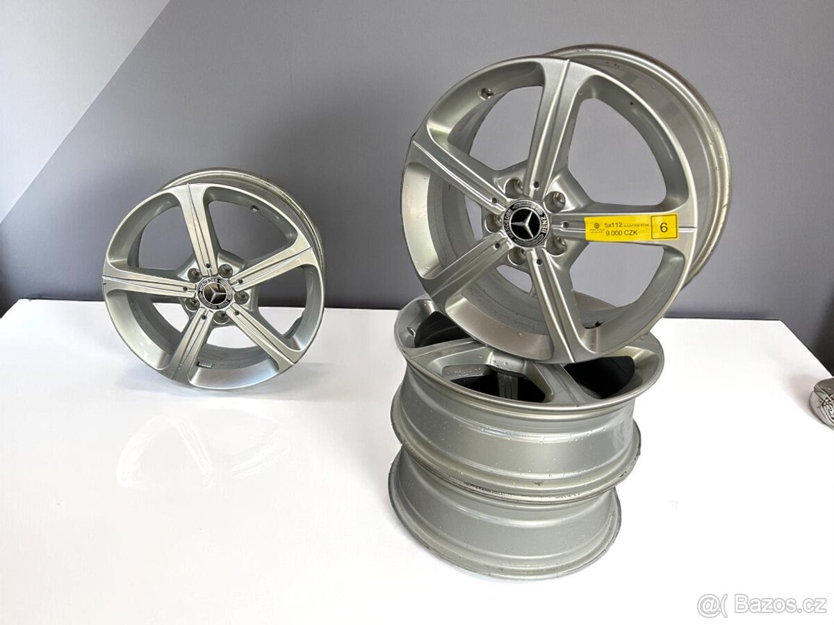 Originální alu kola Mercedes 5x112 R17