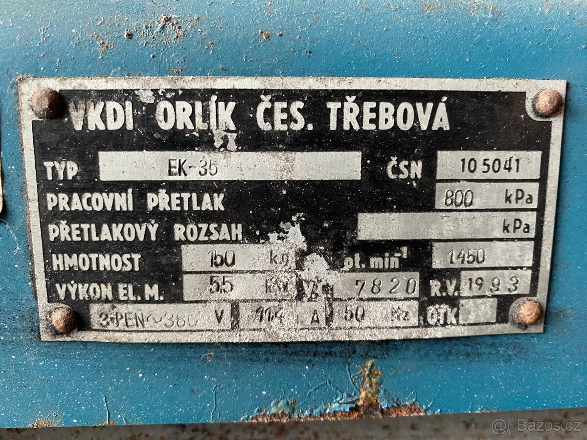 Vzduchový Kompresor Orlík