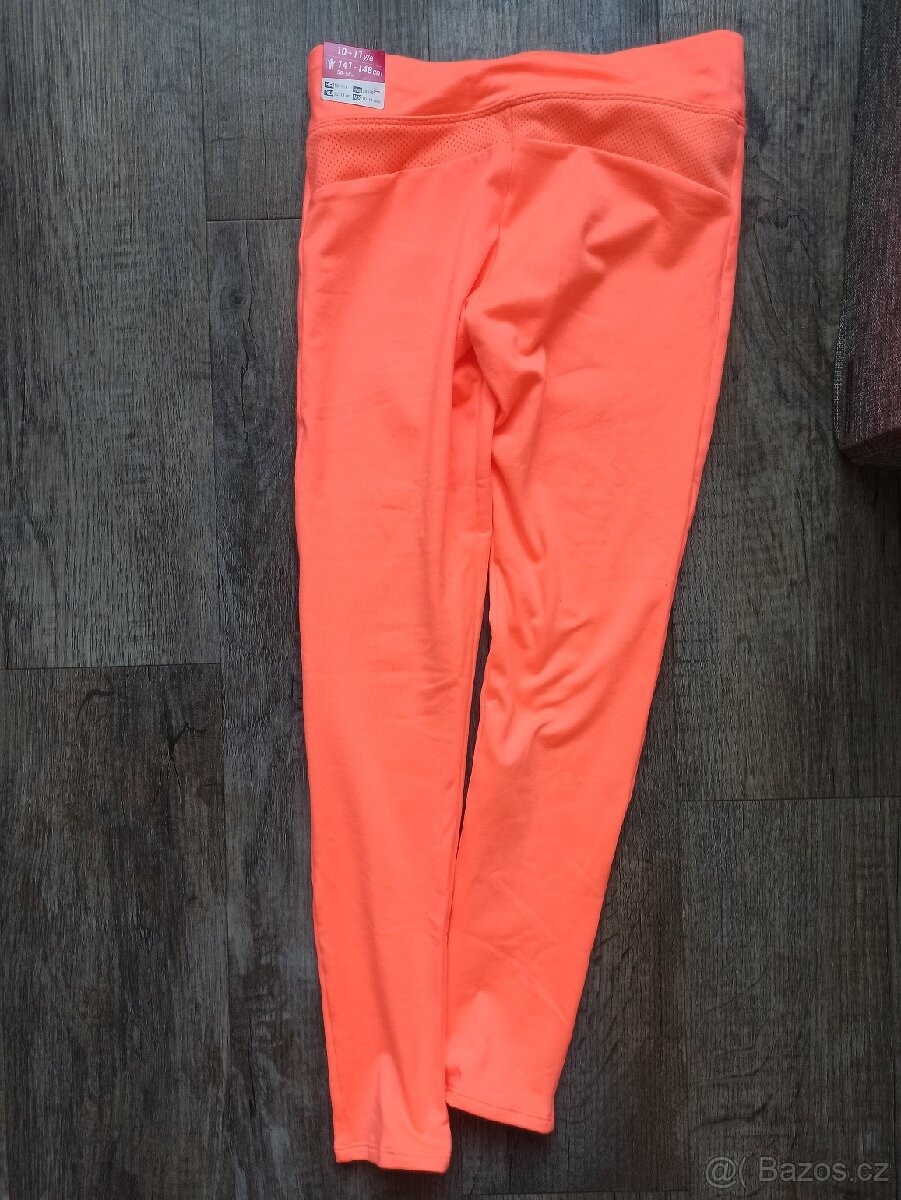 Oranžové legíny vel. 10-11let
